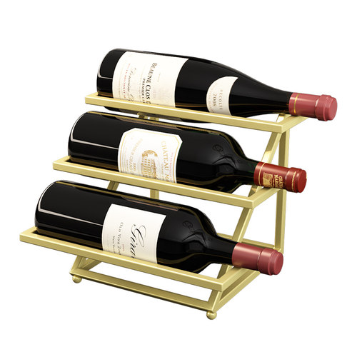 红酒架摆件轻奢创意葡萄酒展示架客厅G酒柜酒瓶架家用高档红酒架