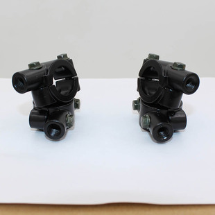 倒车镜支架送工具通用邮 底座固定反光镜码 车把加装 后视镜支架改装