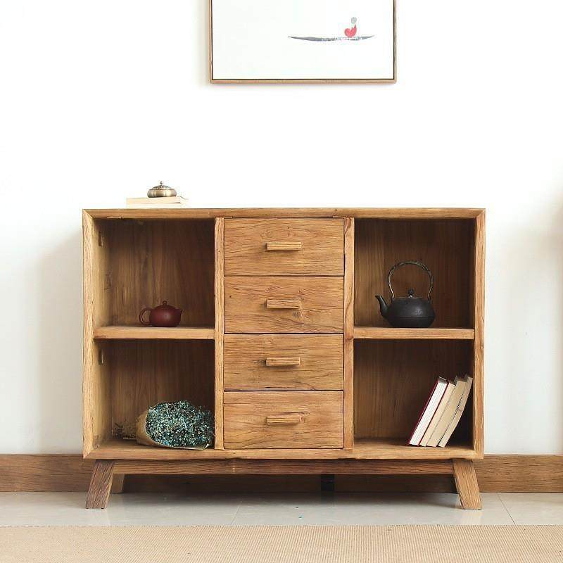 老榆木书柜实木客厅抽屉式玄关收纳储物柜禅意餐边柜落地式置物架,玩具/童车/益智/积木/模型,其它,淘宝优惠券,粉丝福利购,淘宝优惠卷