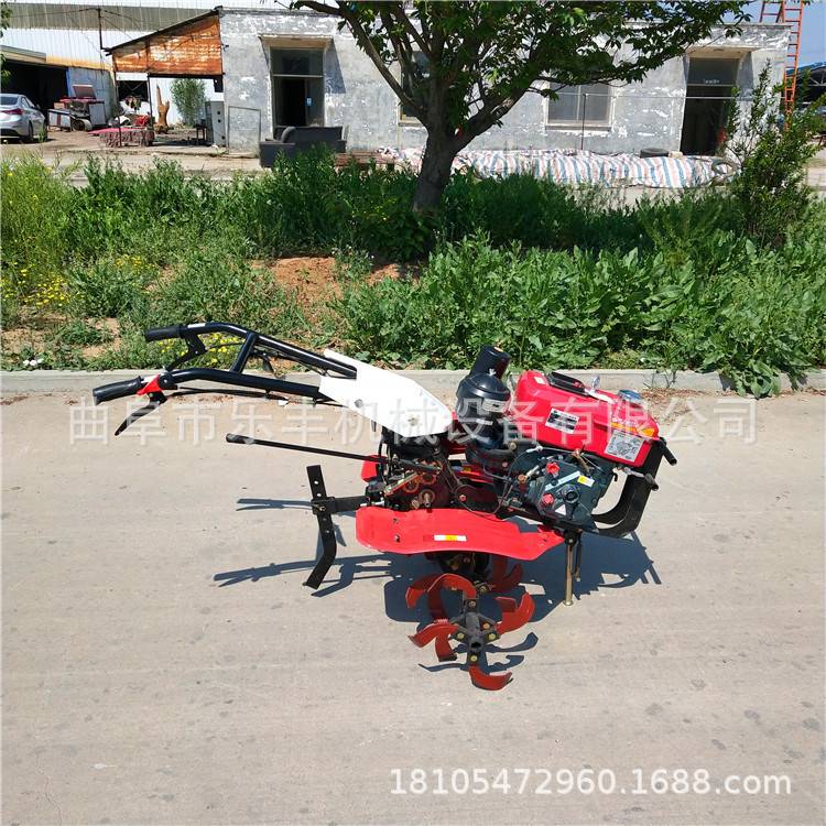开沟培土犁地机家用小型手扶式旋耕机农用耕耘旋耕犁地机图片