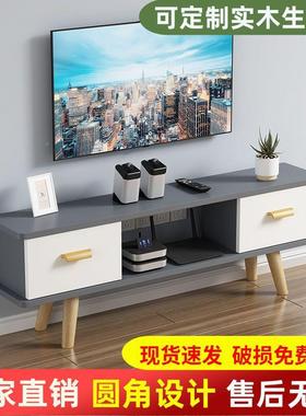 电视小柜户AGD型窄小客厅过道卧室省空间简出拼租屋色约现代灰色