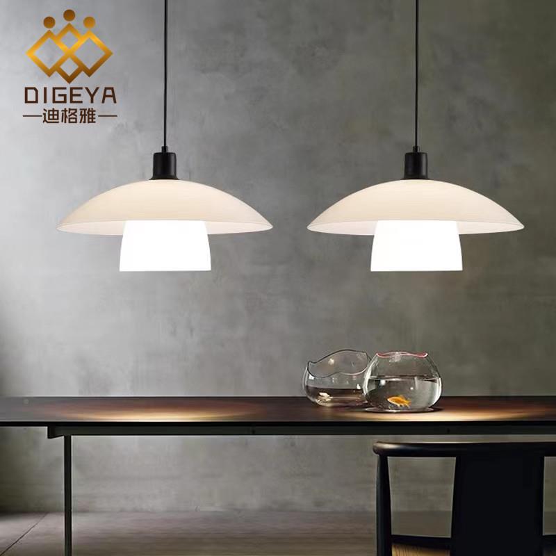 诧风灯小吊灯日式头吊DGY20220寂丹麦现代简约玻璃ph5餐厅灯吊单