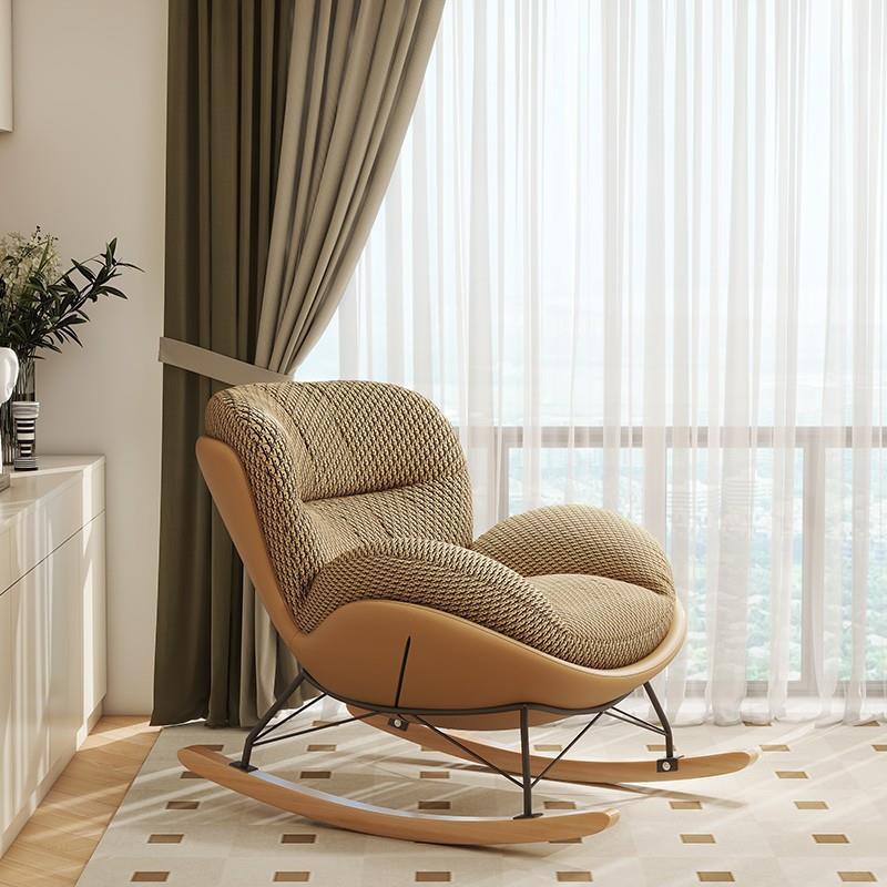 躺企鹅摇椅逍懒人沙发家单人客厅轻奢摇摇椅成BTT人椅用阳台休闲