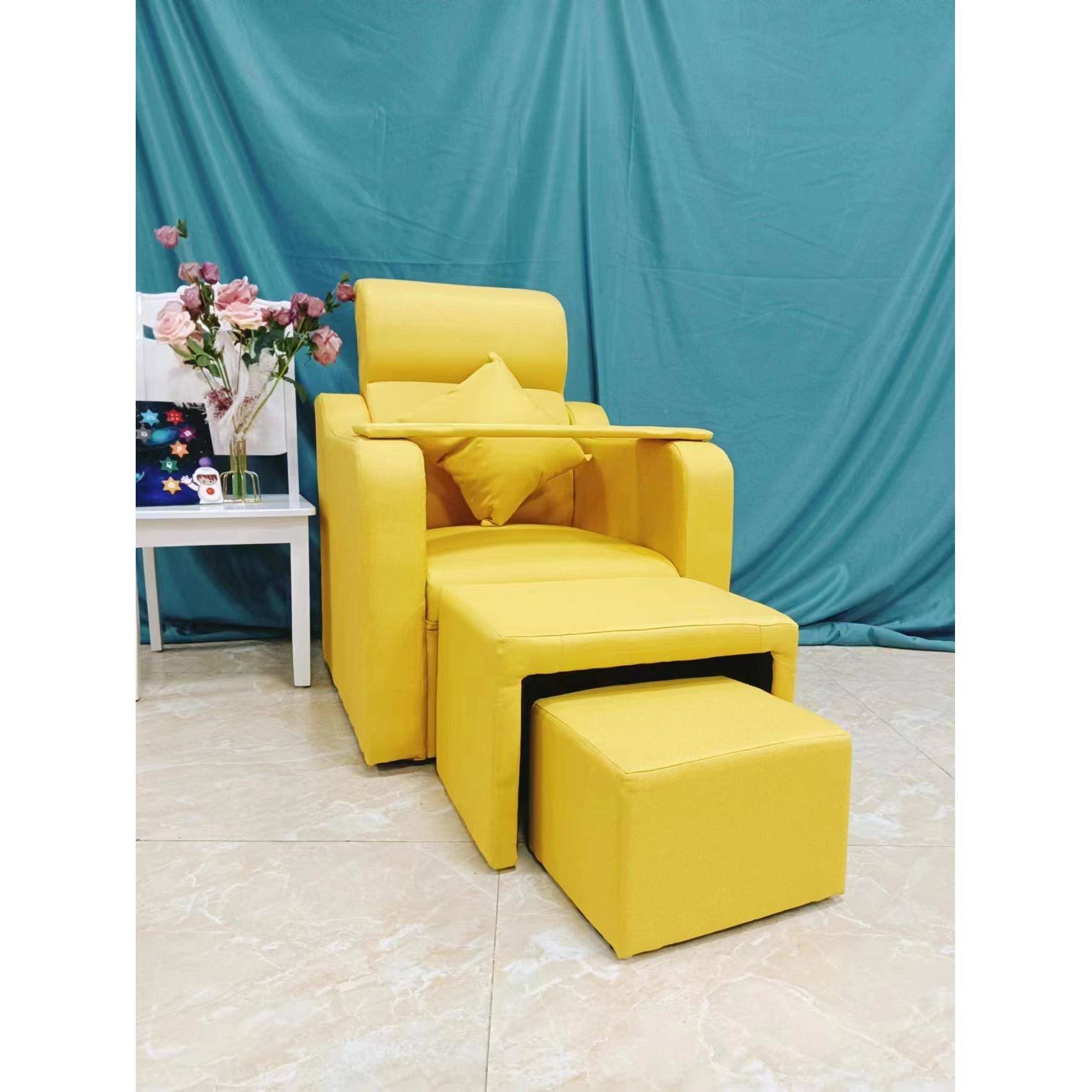 美甲浴足足疗做脚沙躺椅可躺固定发美甲沙发沙椅沐足PJP发洗脚美