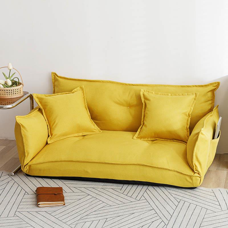 日式懒人沙发能双人榻榻沙发床软发卧室IRK小户型沙可折叠米多功