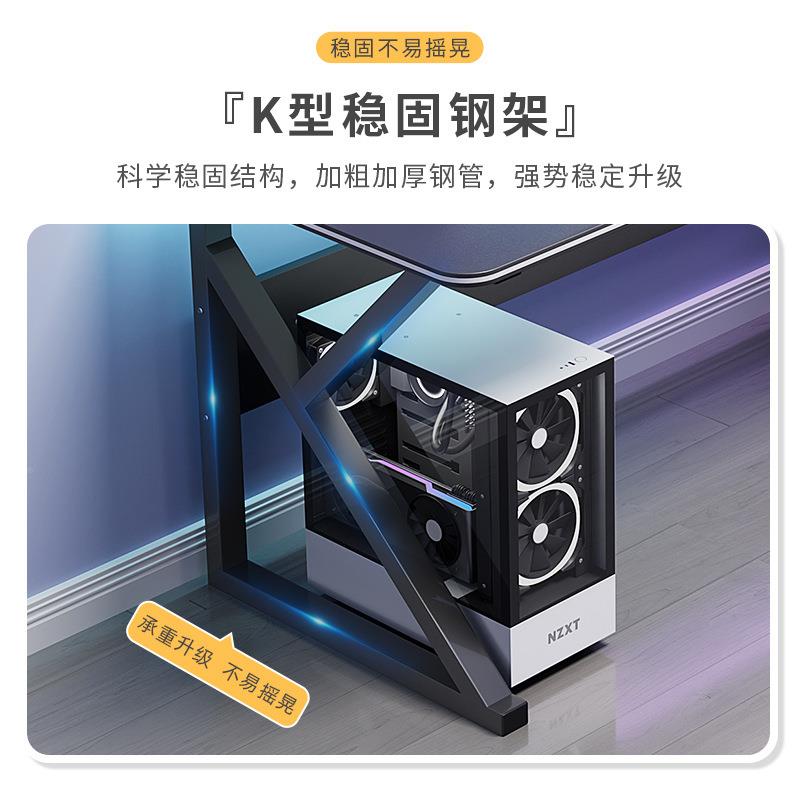 电桌LQY子脑桌家现代白色简约卧室办公简易办桌公桌用竞女生书桌电播