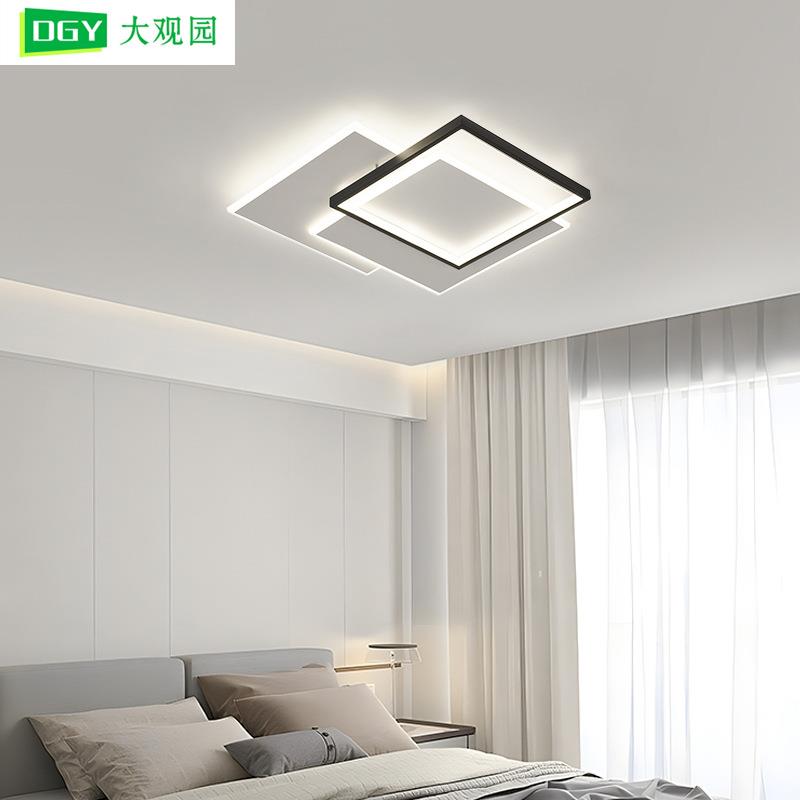 中山灯具客主灯新款中山灯具代简约现餐大气全厅屋套组合吸NOU顶