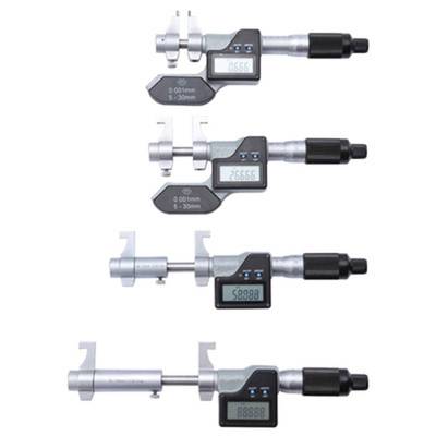 青量带刻线电子数显内径内测千分尺5-30/25-50-75-100mm/0.001