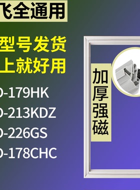 适配新飞冰箱BCD-179HK 213KDZ 226GS 178CHC门密封条磁性皮条圈