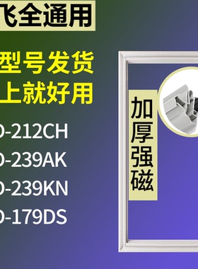 适配新飞冰箱BCD-212CH 239AK 239KN 179DS门密封条磁性吸力胶条