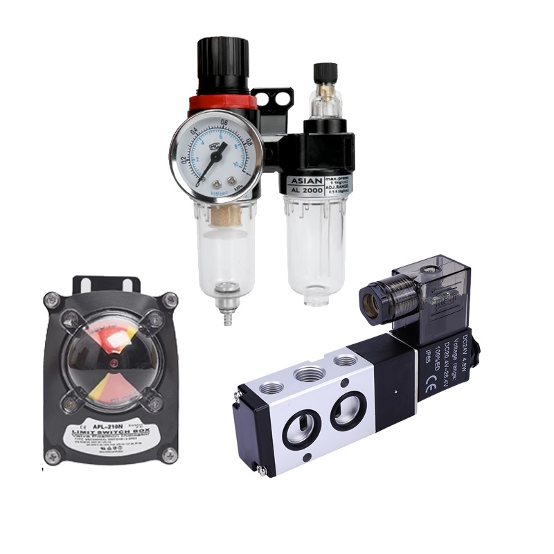 气动蝶阀D671X-16Q对夹式阀门不锈钢DN50 65 80 1O00 150 250 300