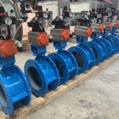 2.5 气动通风蝶阀D641W 碳钢耐磨尘气蝶阀MD641S 0R.5 2.5C