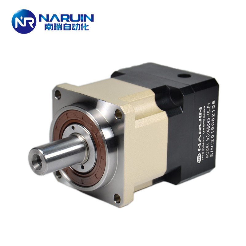 诺瑞斜齿轮精密行星减速机60 90 120伺服电机减速器400W750W 3KW