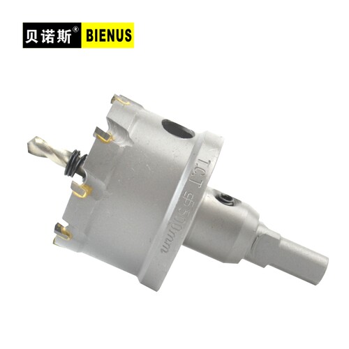 贝诺斯工具专钻不锈钢板开孔器TCT硬质合金钻头手电钻板材扩孔器