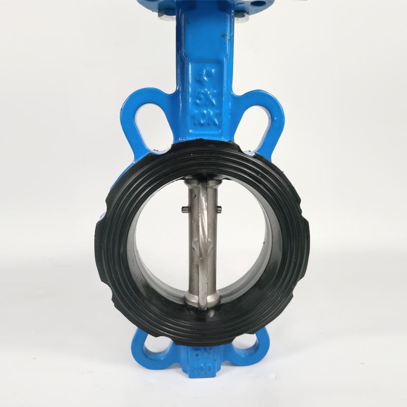 D671X气动蝶阀 对夹式不锈钢阀门dn5x0 65 80 100 150 200 250 30