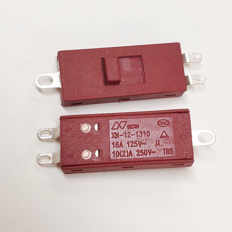 吹风机开关XN-12-1310三脚两档弯角拨动开关 电锅开关10A