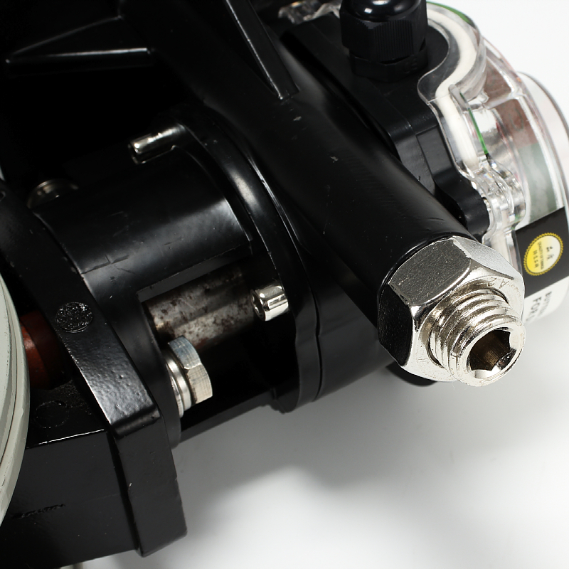 气动粉尘蝶阀 BV2F 双/单法兰DNB100粉体水泥搅拌站专用铝合金BV1