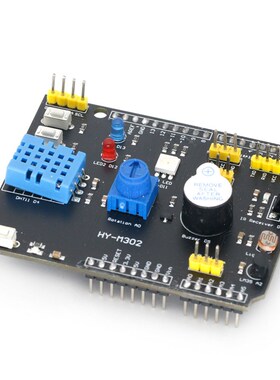 9合一多功能扩展板 DHT11温x湿度 LM35温度 蜂鸣器兼容UNO R3