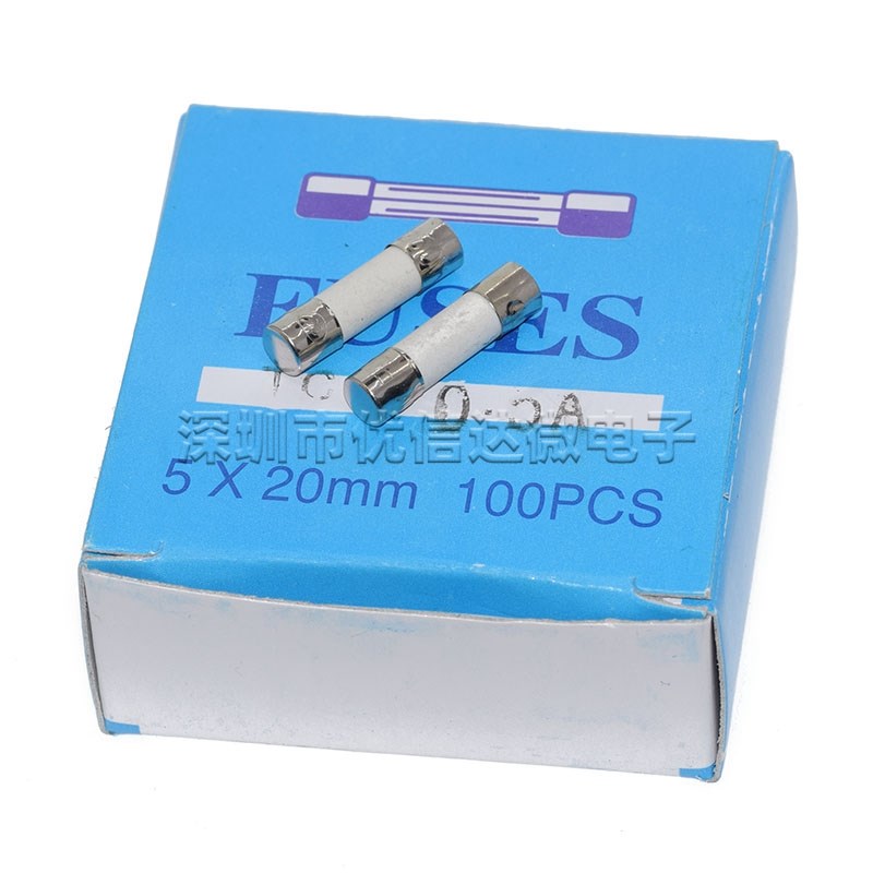 5*20mm陶瓷保险丝管250V 1A2A3.15A4A5A6A10A15A20A25A30A整盒
