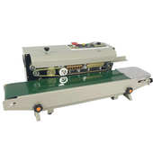 机自动封口机 770连续钢印自动薄膜封口机条纹效果食品包装