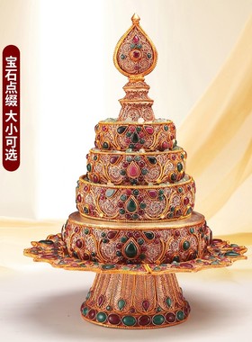 王师兄圆莲花尼泊尔手工曼扎盘