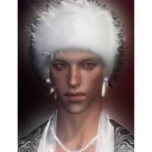 Lio 捏脸 Hugh休安 逆水寒手游捏脸男通用 饰品拉条 黑皮 发2