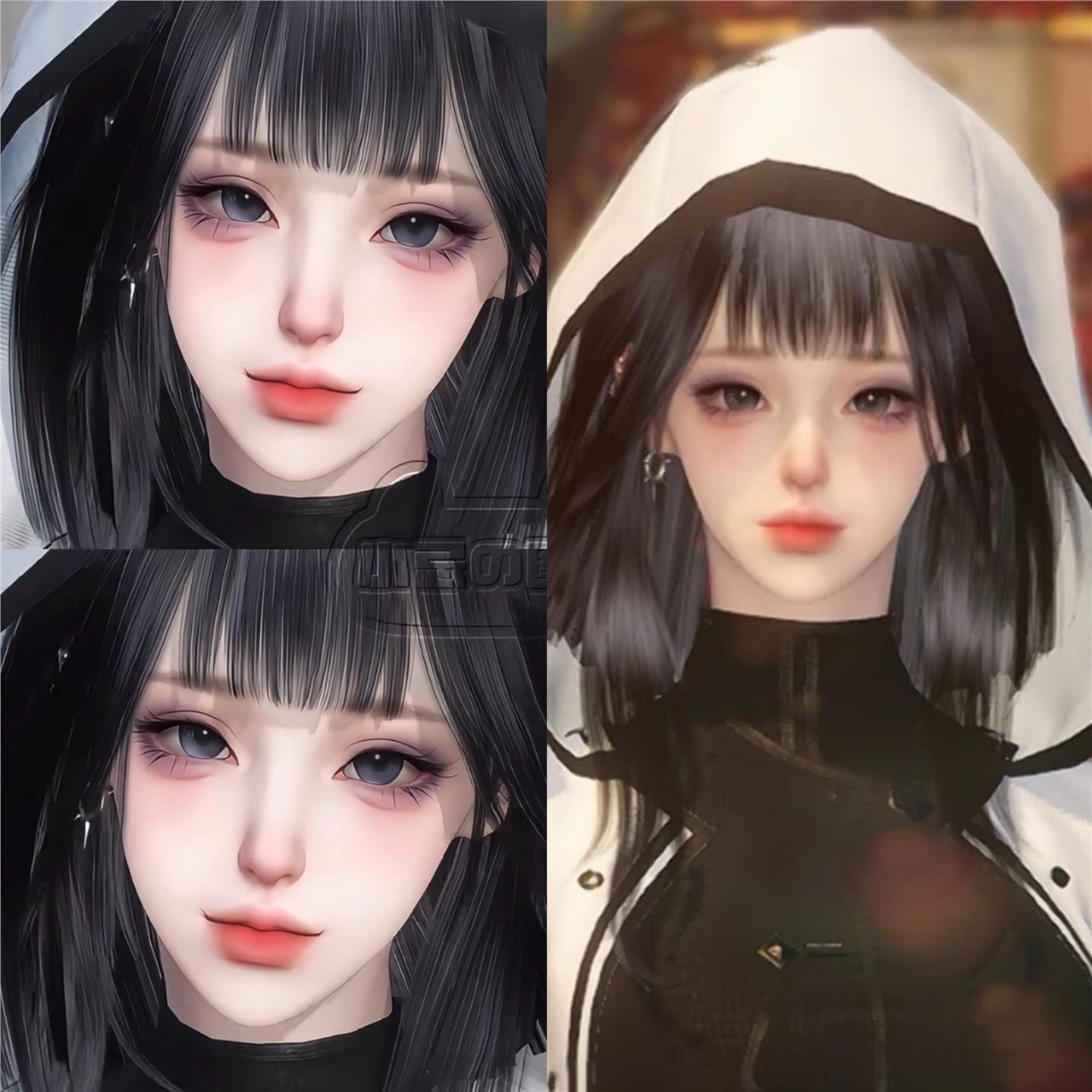 满满 小小小忌 xiao忌 逆水寒手游捏脸女通用 原版