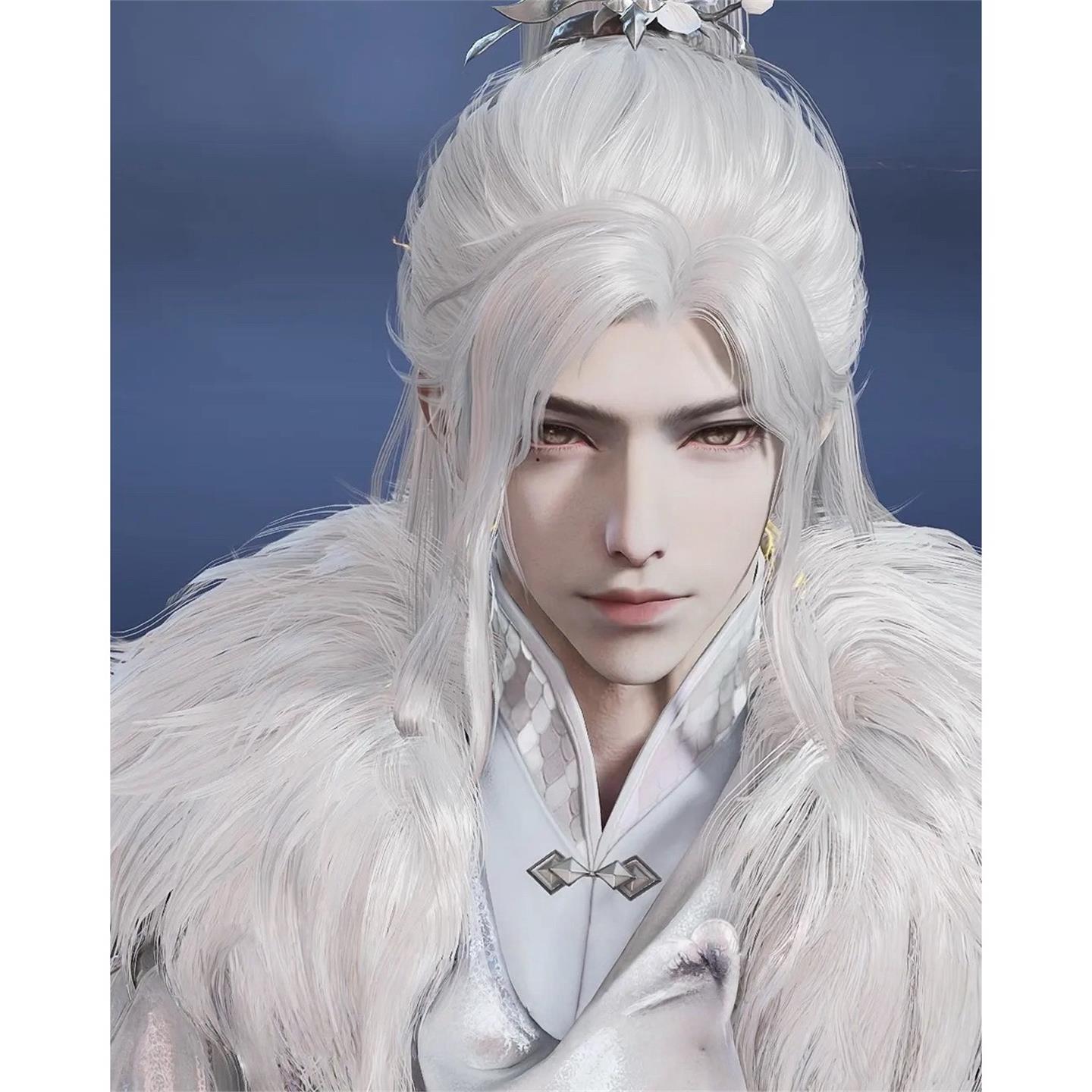 国服端游 永劫无间捏脸数据 男脸型 李寻欢 浮白