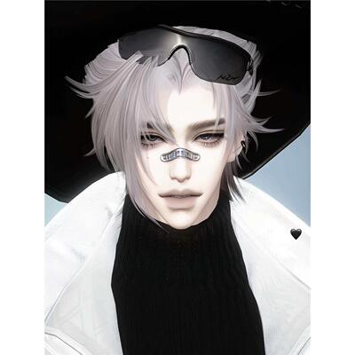 空虚 悸雪 逆水寒手游捏脸男通用