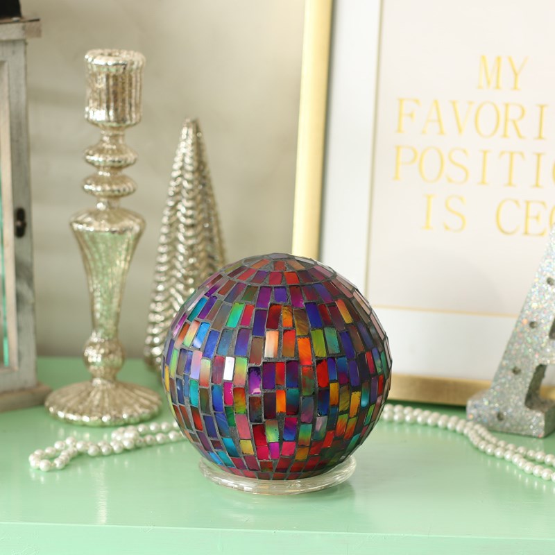欧式七彩手工马赛克球灯卧室土耳其民宿酒吧咖啡店餐厅装饰氛围灯