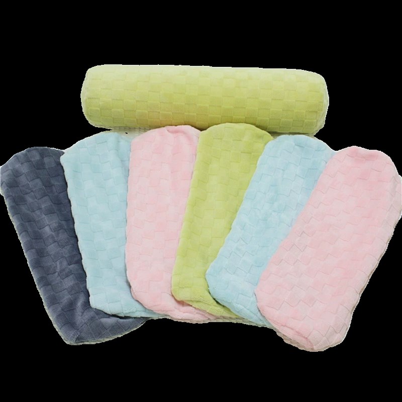 绒布成人婴儿圆柱形睡觉枕头套孕妇侧睡夹腿抱枕套长条绒换洗套子