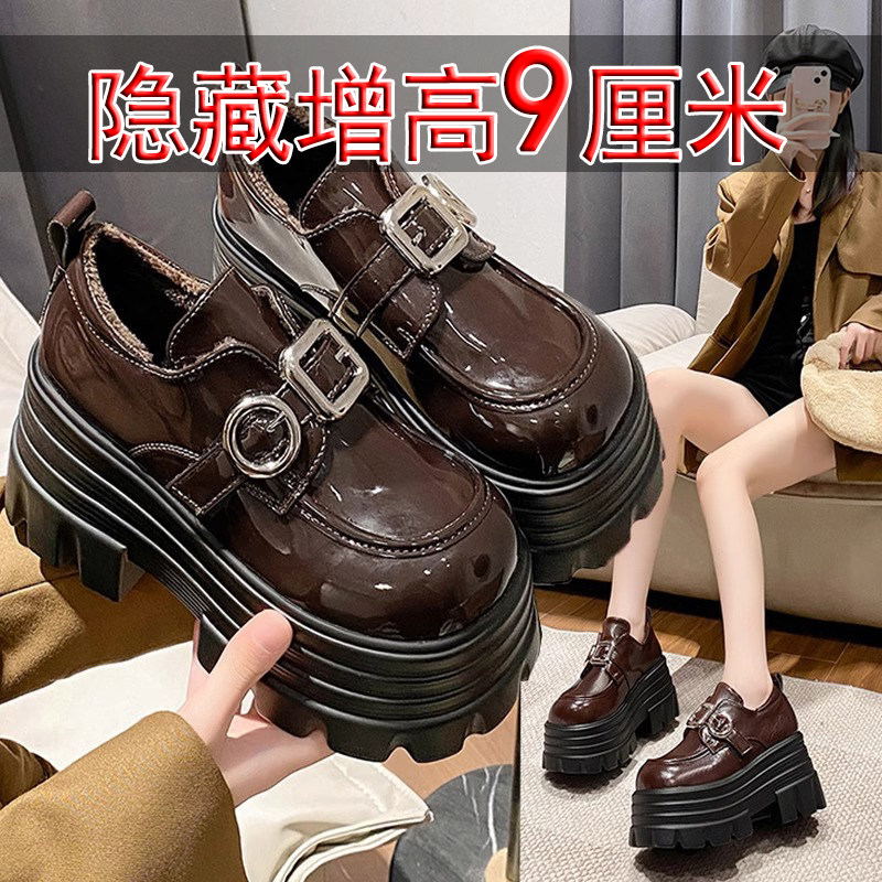 秋冬真皮乐福鞋芭嫦葆2025新款