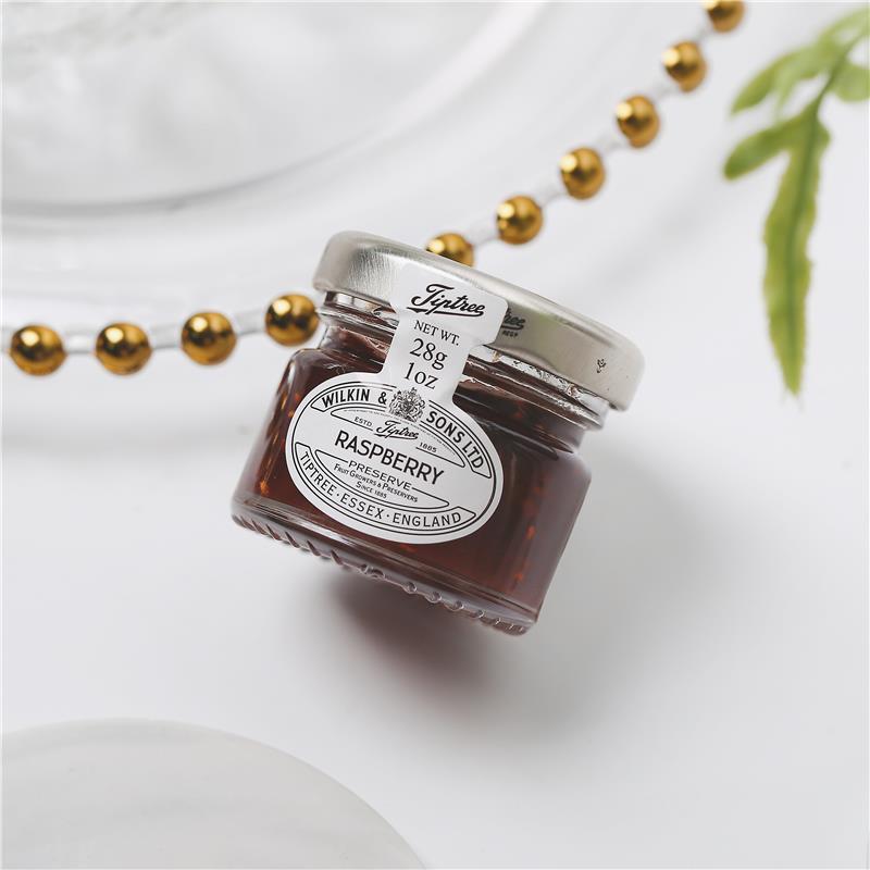 缇树覆盆子果酱28g*72整箱 英国进口Tiptree婚礼伴手礼树莓果酱