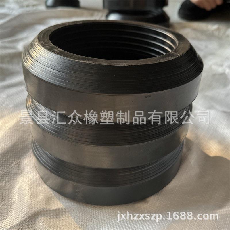 厂家供应柔性铸铁排水管A型胶圈密封圈W柔性铸铁管下水管铸铁配件