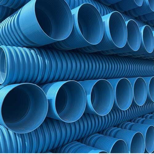 HDPE-IW壁管多规格口径排水排污工程波纹管高环刚度大排水管