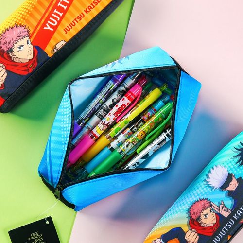 咒术回战限笔袋动漫卡通铅笔盒大容量女孩款男孩款文具袋小学生