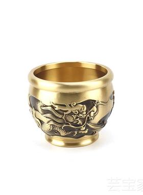 铜缸百福铜缸祥云百福缸福禄寿喜缸元宝缸龙纹铜缸