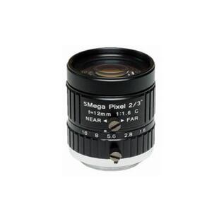 12mm焦距500万像素高清C接口CS工业镜头机器视觉镜头可调手动光圈