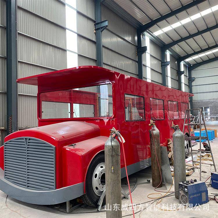 现货伦敦巴士模型黄色框架英伦双层巴士景观道具网红小吃售卖餐车