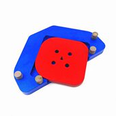 圆弧模板半圆角定位板 R角 R2木工圆弧定位模板木工圆角