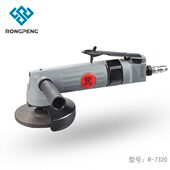 厂家气动角磨机荣鹏7320角磨机 角向磨光机砂轮机气动打磨机