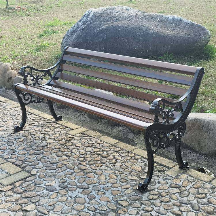 公园长椅户外休闲椅子塑木小区公共座椅园林庭院凳铁艺铸铝长条椅,住宅家具,桌椅套件,淘宝优惠券,粉丝福利购,淘宝优惠卷