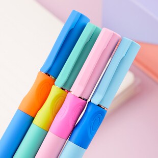 新品依人热可擦钢笔细尖小学生专用软胶笔握三年级可擦学生极细笔