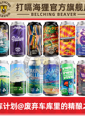 新西兰进口车库计划亚基玛IPA日出山谷双倍浑浊精酿啤酒绿颊鹦鹉