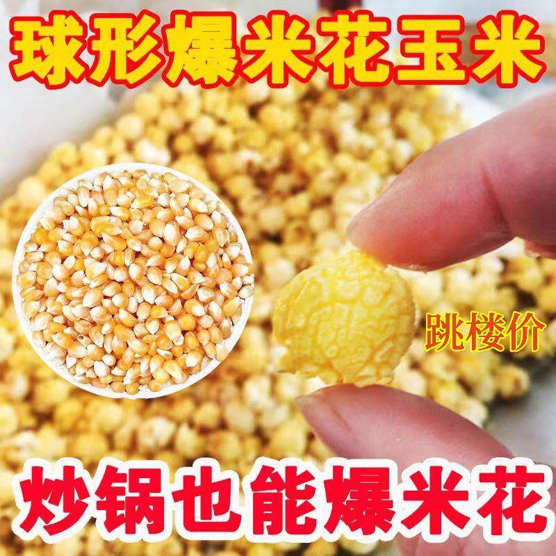 爆米花专用的玉米粒家庭电影院自制球形爆裂玉米花苞米粒2斤