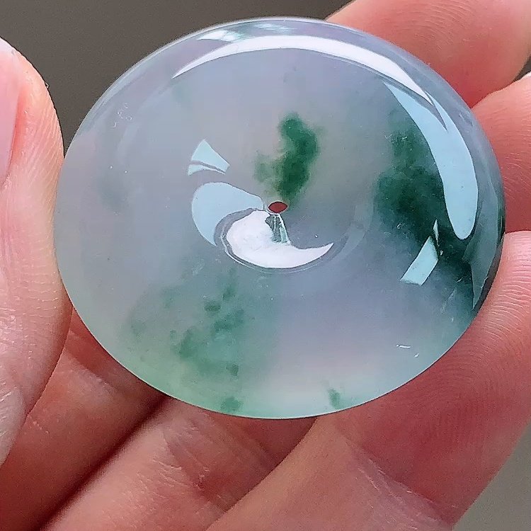 缅甸翡翠平安扣玉吊坠天然玉石A货冰种飘花礼物正品新款证书0117,珠宝/钻石/翡翠,颈饰,淘宝优惠券,粉丝福利购,淘宝优惠卷