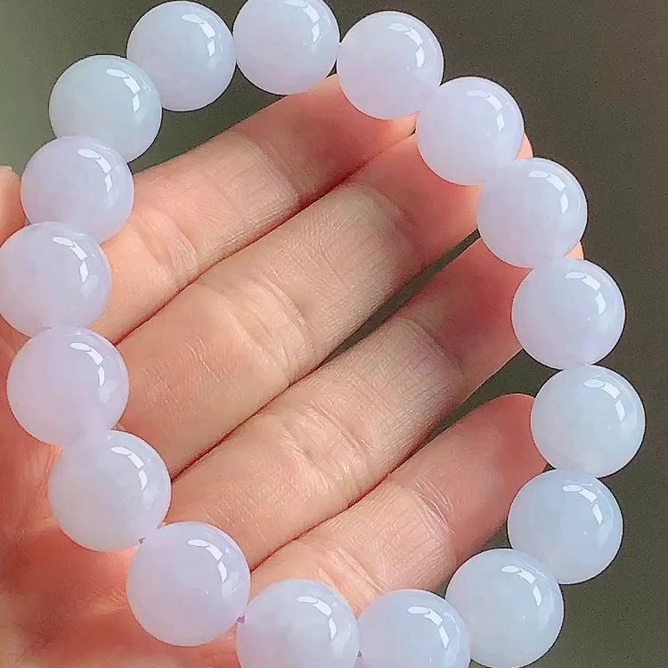 缅甸翡翠手串玉手串天然玉石A货