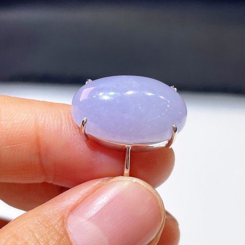 缅甸翡翠戒指镶金玉戒指天然玉石