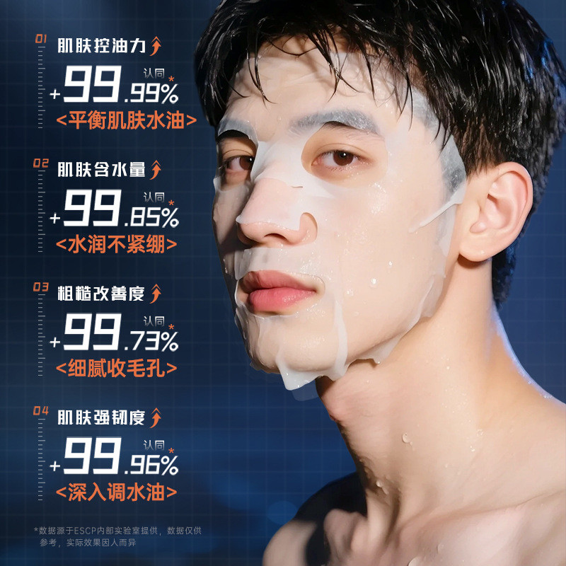 ESCP男士水杨酸面膜5片装
