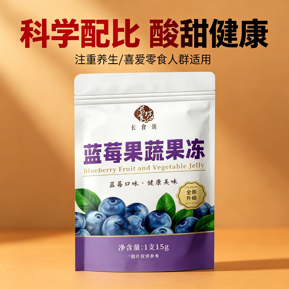 减解馋肥小零食西梅蓝莓酵素果冻加强版去湿气50条脱脂低脂减脂期排便健身低热量减适合的食物so升级款排毒青梅粉0卡正品排油